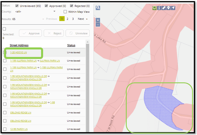 Hyperlinked recommendation list